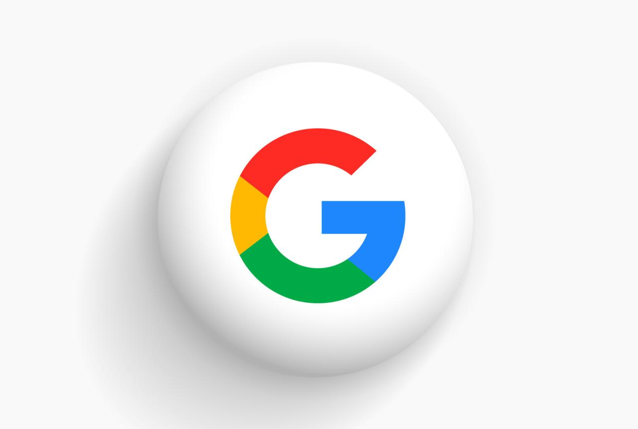 3D Google vector logo. Google is USA multinational corporation ... 3D Google vector logo. Google is USA multinational corporation ...