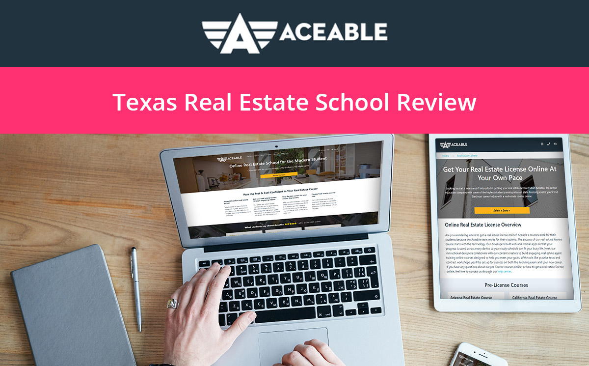 2022 Aceable Agent Texas Real Estate School Online Review