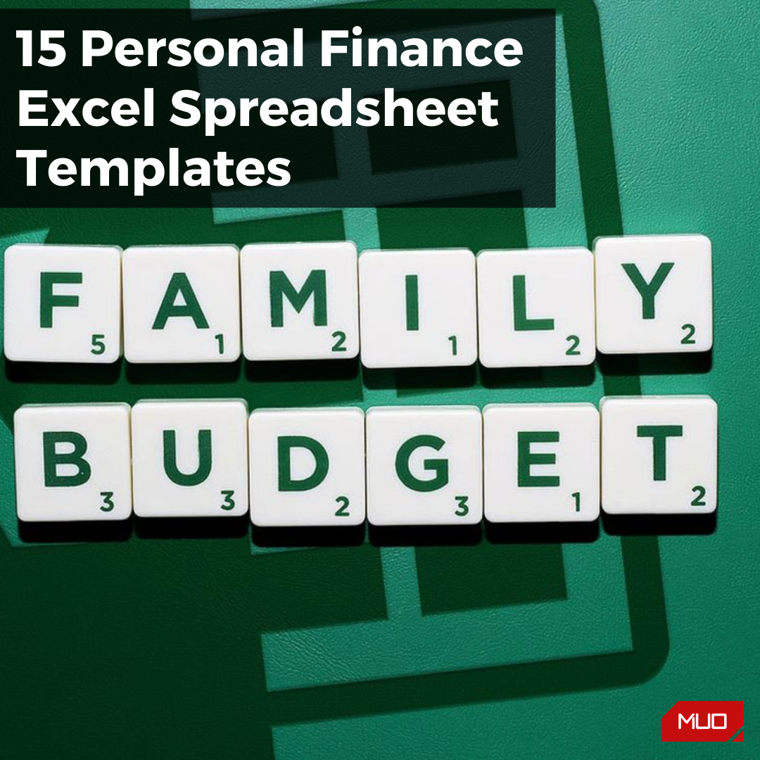 16 Personal Finance Excel Spreadsheet Templates for Managing Money 16 Personal Finance Excel Spreadsheet Templates for Managing Money