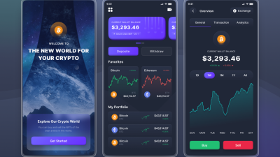 Cryptocurrency App Concept on Behance