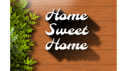 Clipart - Home sweet home