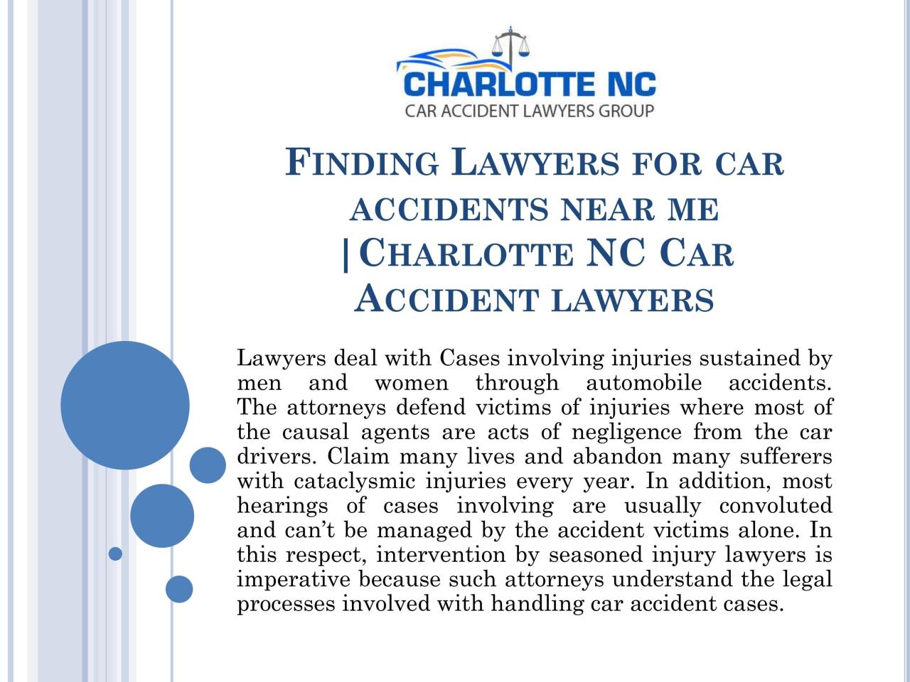 Finding Lawyers For Car Accidents Near Me | Charlotte NC Car Accident ...