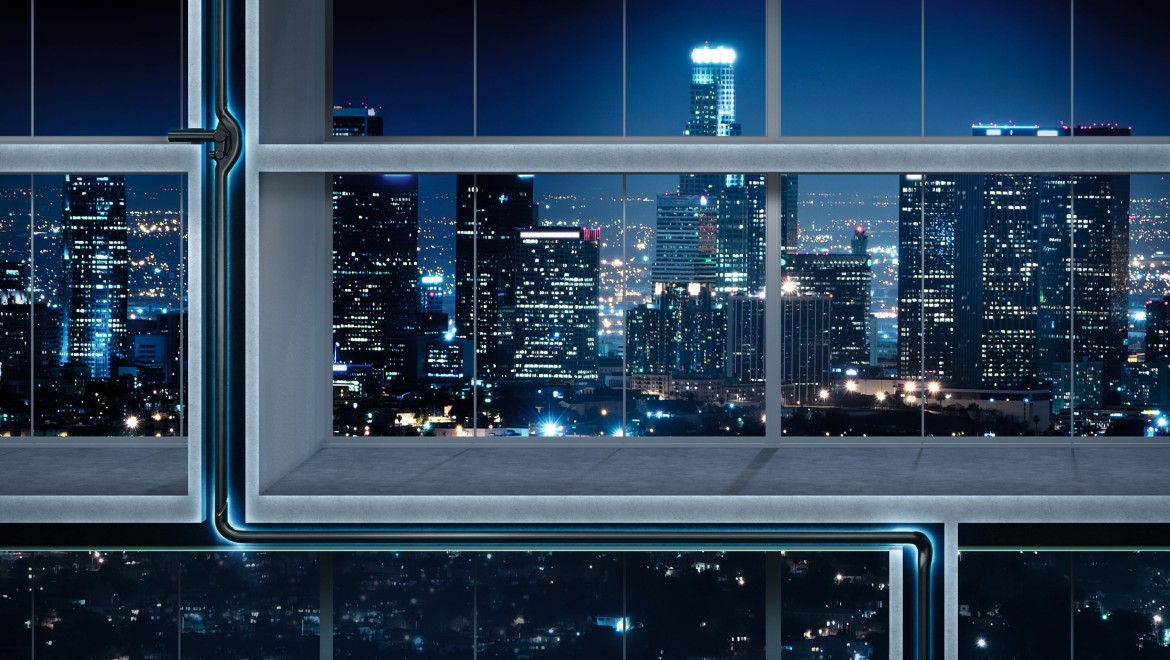 BRACELET CHAÎNE TRIOMPHE GOLDEN HANDCUFF EN ARGENT MASSIF RHODIÉ