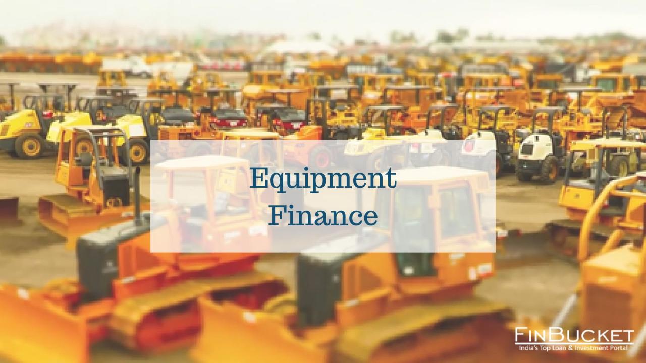 Heavy equipment financing near me