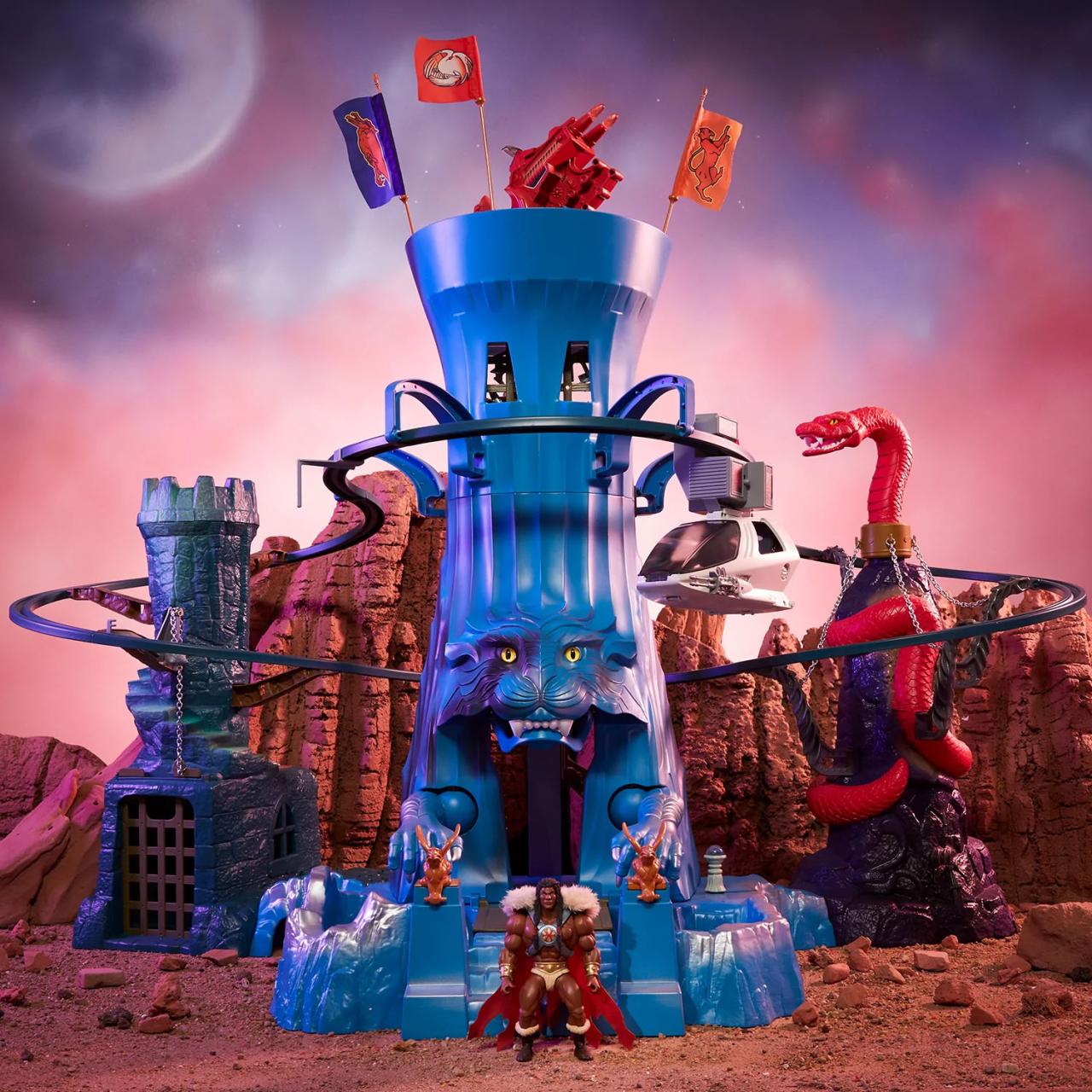 Masters of the Universe Origins Eternia Playset Details and Photos ...