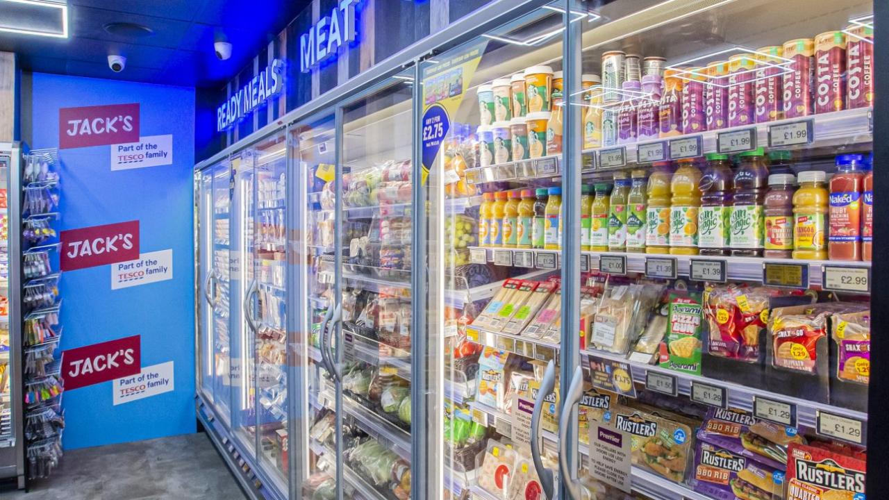 SEOUL, SOUTH KOREA - CIRCA MAY, 2017: inside 7-11 convenience store ...