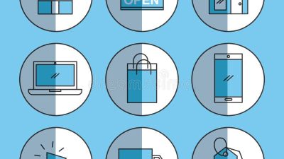 Online Shopping Logistic Laptop Check List Security Stock Vector ...