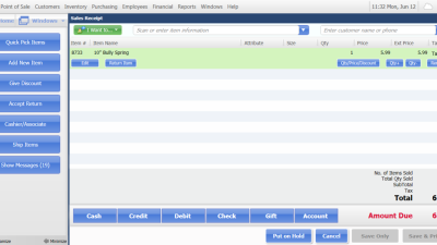 QUICKBOOKS POINT OF SALE BASIC V18